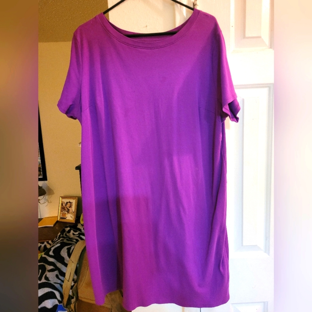 Purple T-Shirt Top